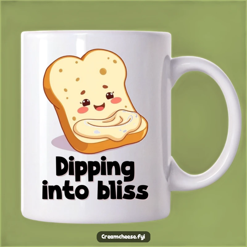 Funny Baguette Cream Cheese Mug: A Hilarious Gift for Bread and Spread Lovers