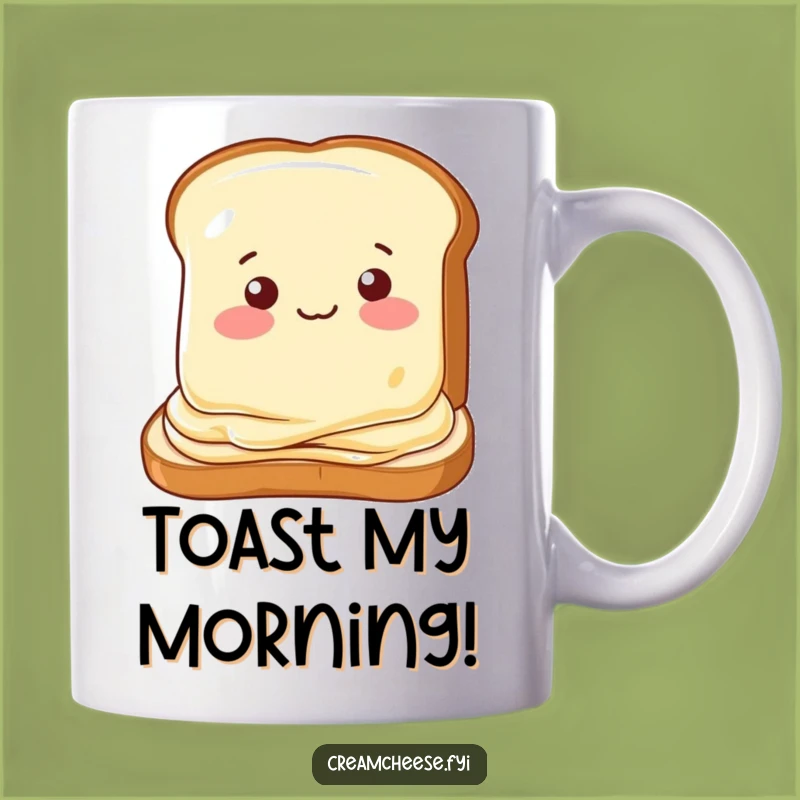 Funny Cream Cheese Wink Mug: A Playful Toast to Your Morning Humor