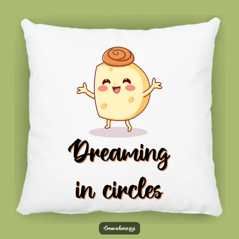 Funny Cream Cheese Dance Pillow: Cozy Comfort & Cheer
