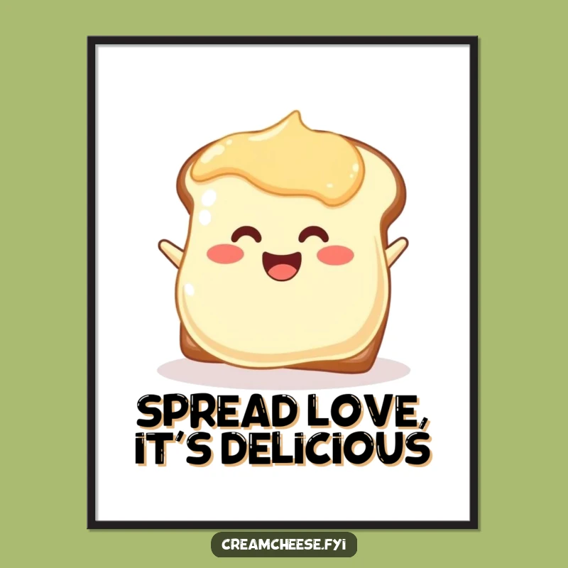 Funny Printable Wall Art: Spreading Happiness - Free Downloadable Art for Your Kitchen