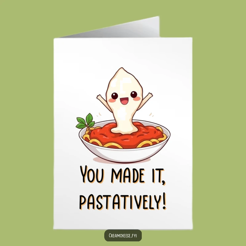 Free Printable Congratulations Card: Cheesy Success!