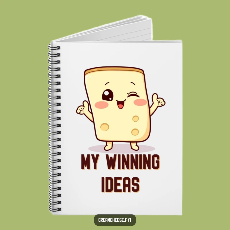 Funny Cream Cheese Notebook - A Hilarious Gift for Writers