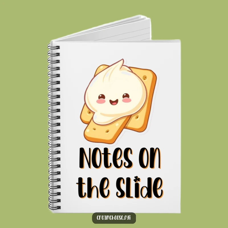 Funny Cream Cheese Cracker Notebook: Jot Down Ideas with this Hilarious Snack Journal