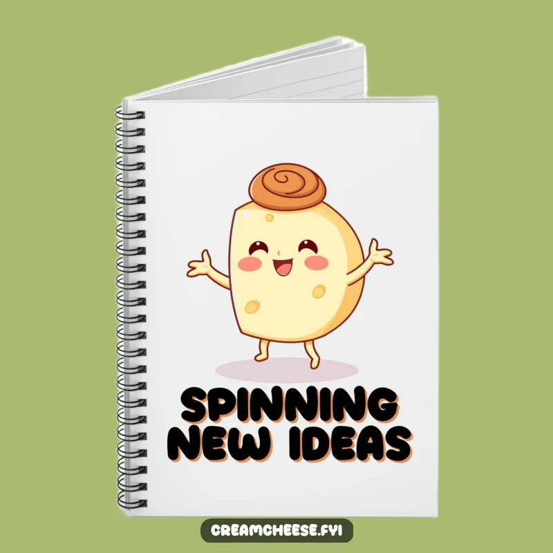 Funny Cream Cheese Dance Notebook: Ideas that Groove!