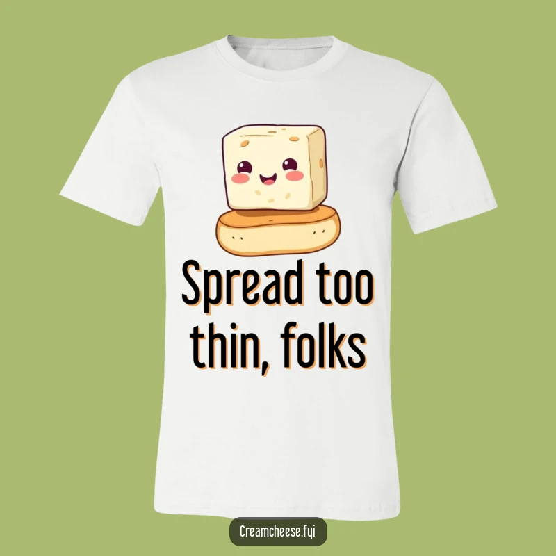 Funny Cream Cheese Bagel T-Shirt: Wear Your Love for Breakfast with This Humorous Tee